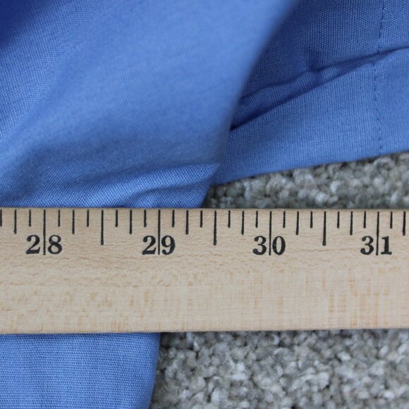 Dickies 2-Pocket Work Shirt NWT Men 3XL XXXL Blue Polyester/Cotton S/S Button Up - Picture 12 of 14